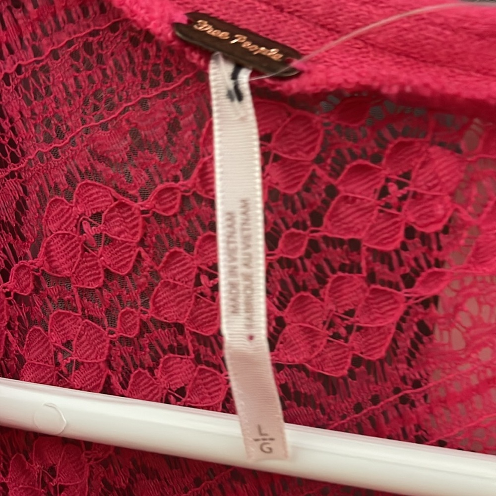 FREE PEOPLE Cypress Lace Maxi NWOT - Picture 7 of 7